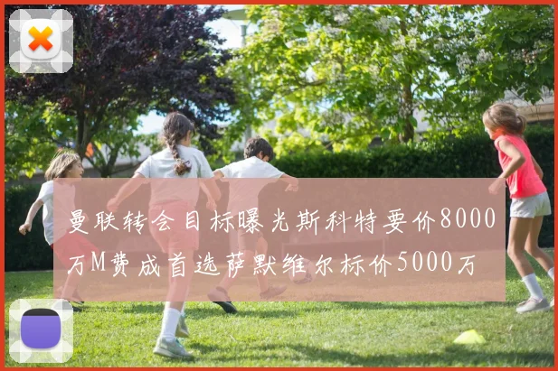 曼联转会目标曝光斯科特要价8000万M费成首选萨默维尔标价5000万